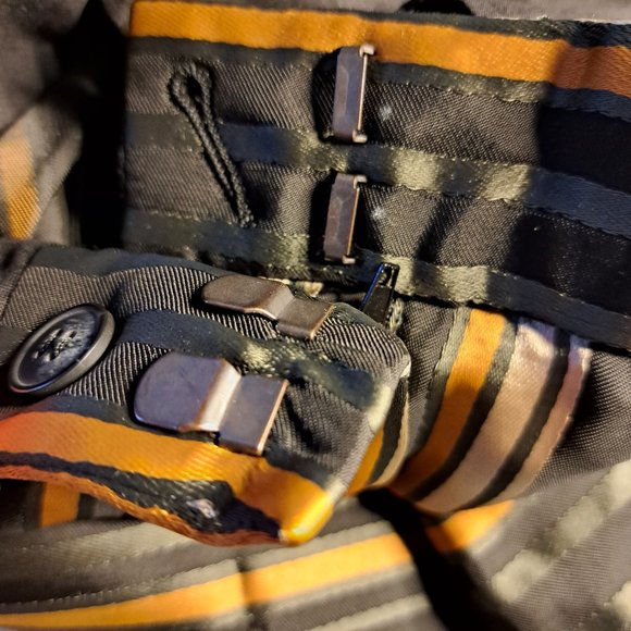 AGLINI ITALY NWT pants Size 40 or 27 -28 STUNNING QUALITY fabric $160US OFFICE - Picture 5 of 9